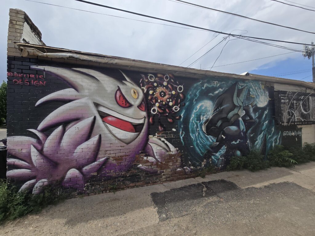 Cool Spray Paint Art I found the Other Day.