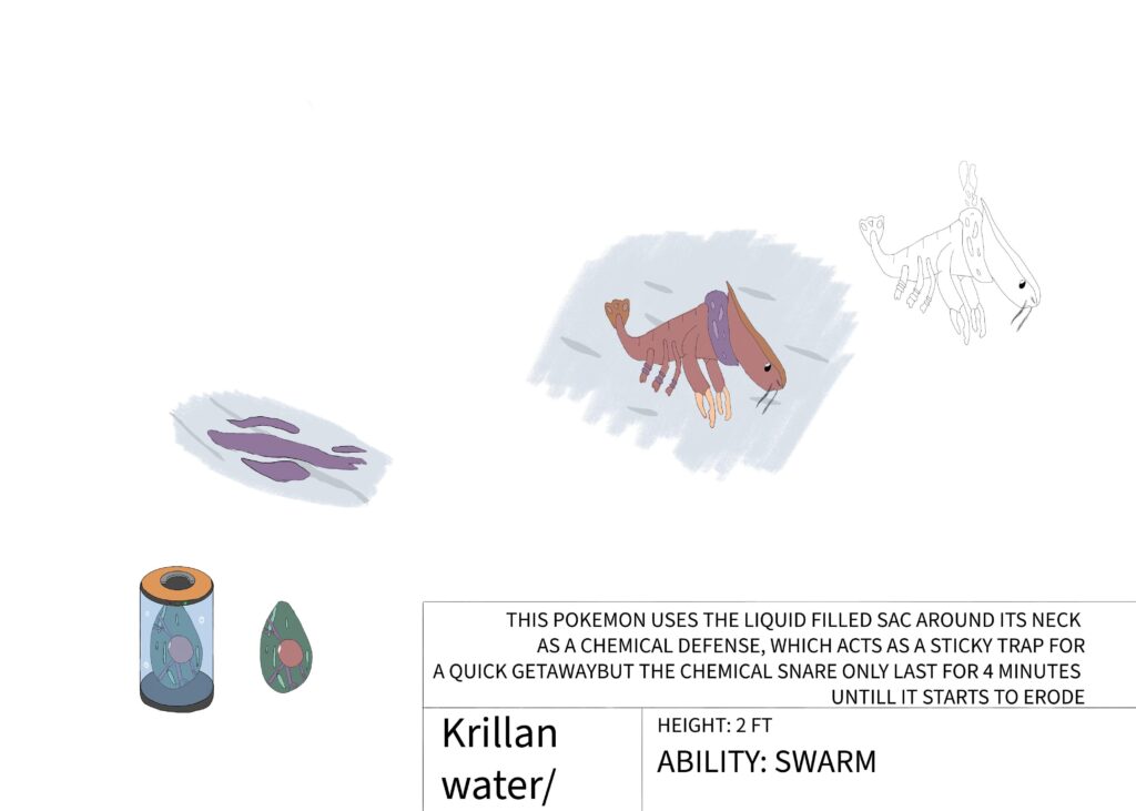 Krillian: my first fakemon post
