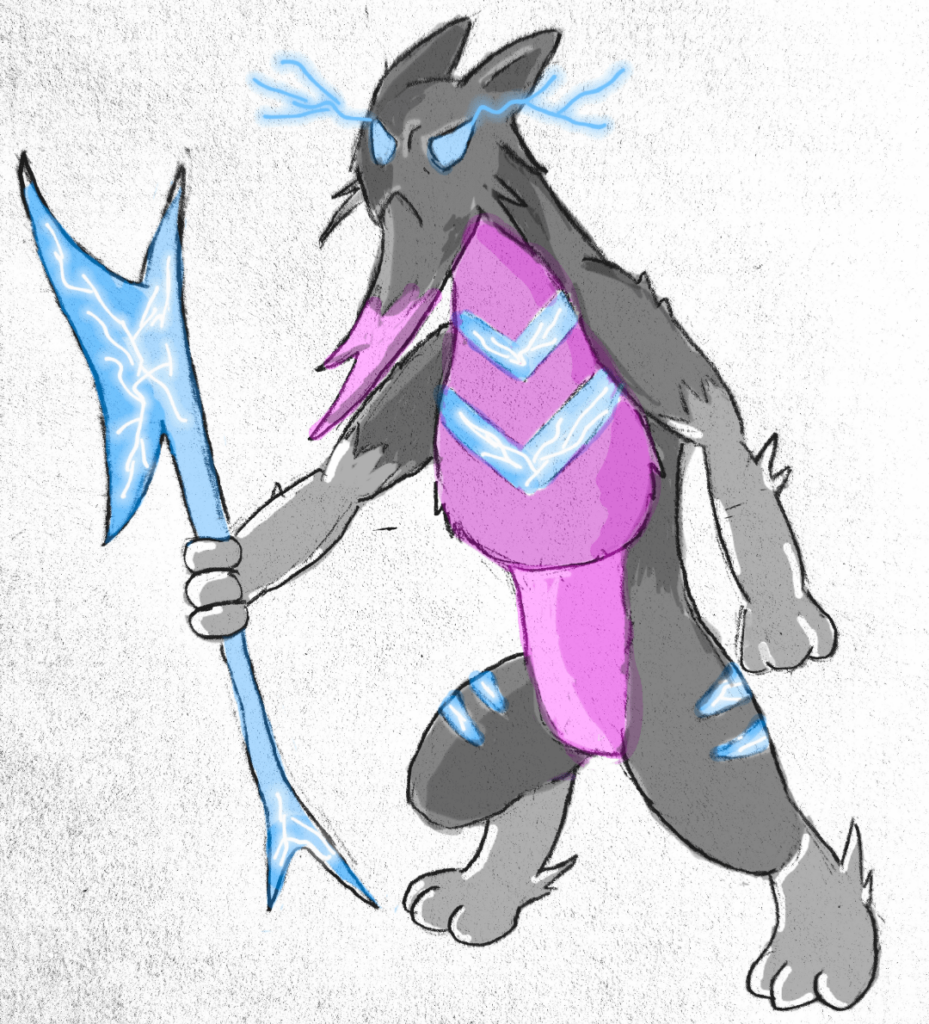My Dimebag Darrell inspired Fakemon, Teradyme