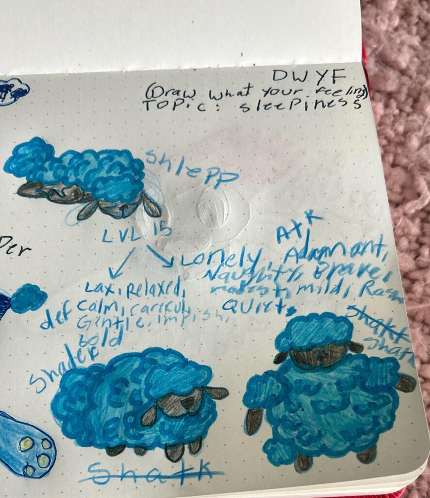Sleepy sheep evolutionary line