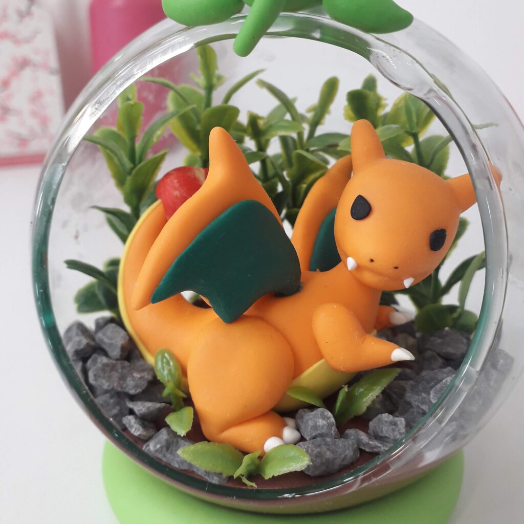 Charizar en terrario 🧡