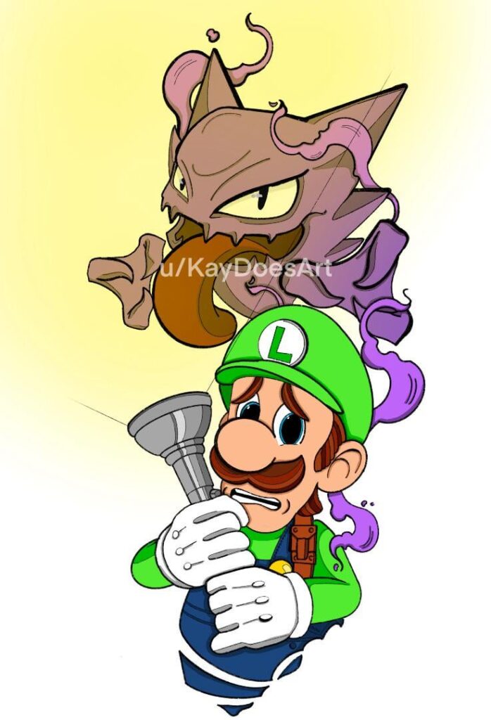 Luigi X Pokémon