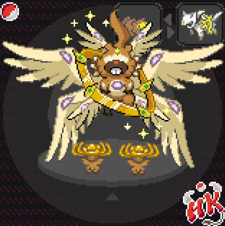 Bidoof + Arceus (OC)