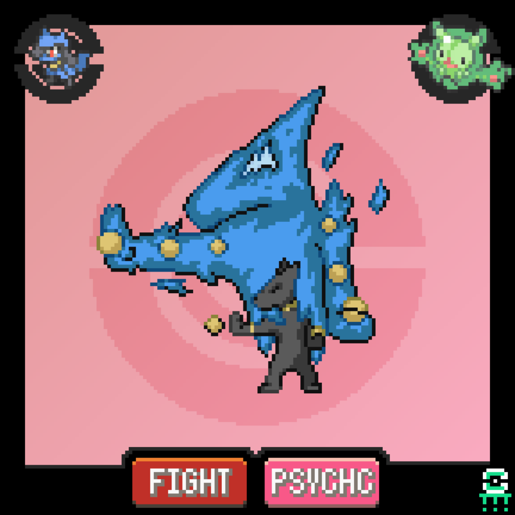 Riolu x Reuniclus fusion [OC]