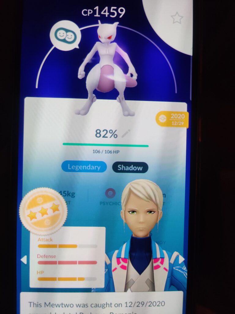How to make my friend not purify this Shadow Mewtwo