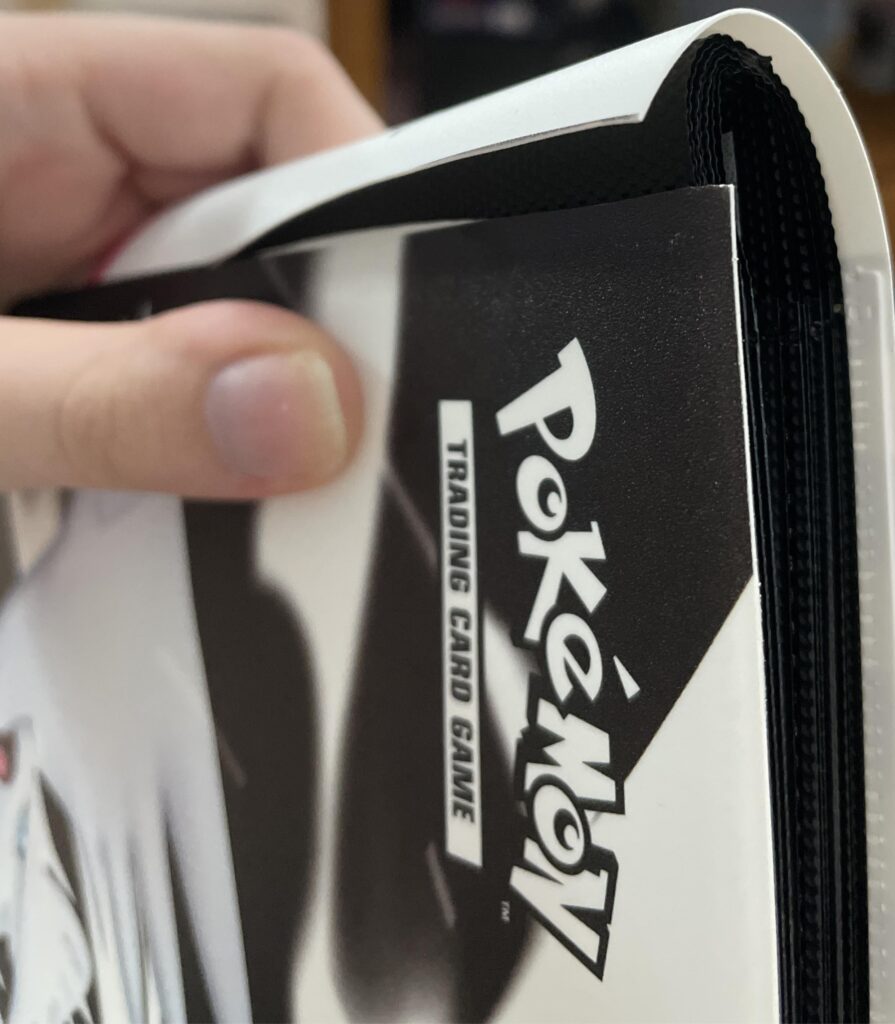 Binder damaged