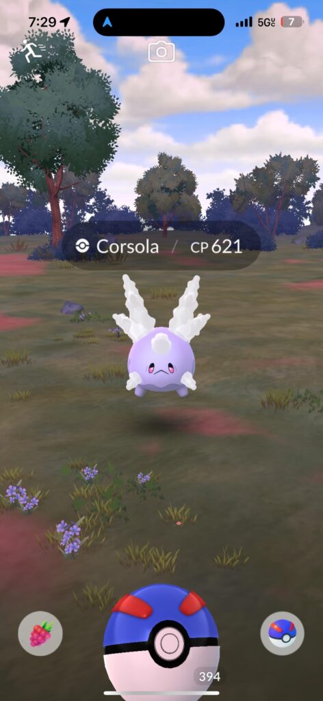 Okay Purple Corsola Fake Out