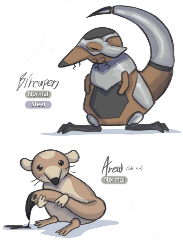 My Hungary based region (Maghun)s route 1 mammal/normal type n evo! :D