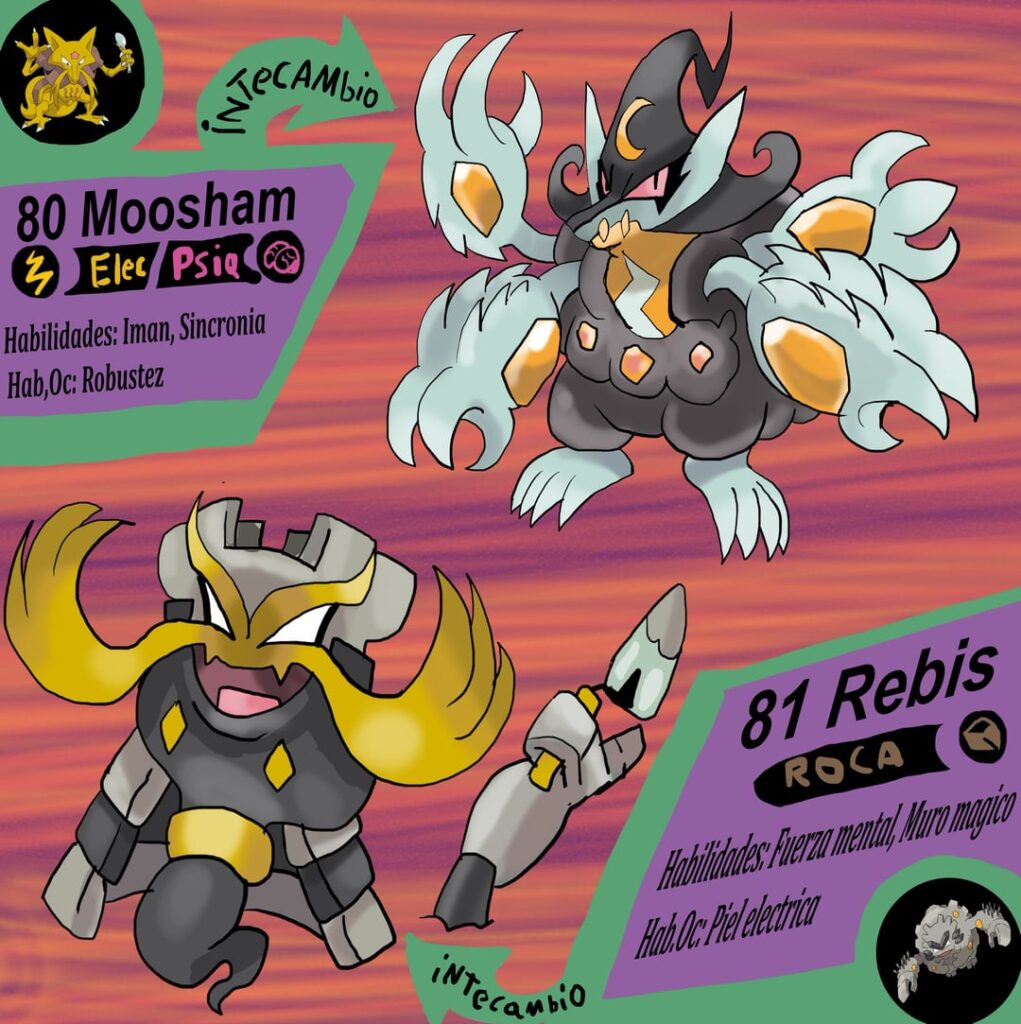 What if tu intercambias un kadabra y un gravaler de alola?