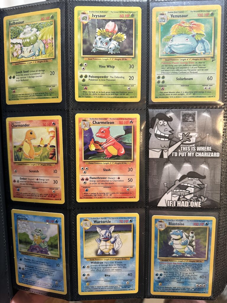 What’s the best way to buy a vintage Charizard for my binder?