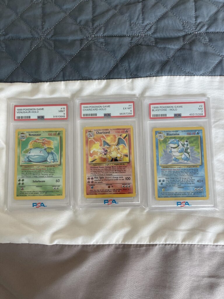 The vintage card artwork had magic in them