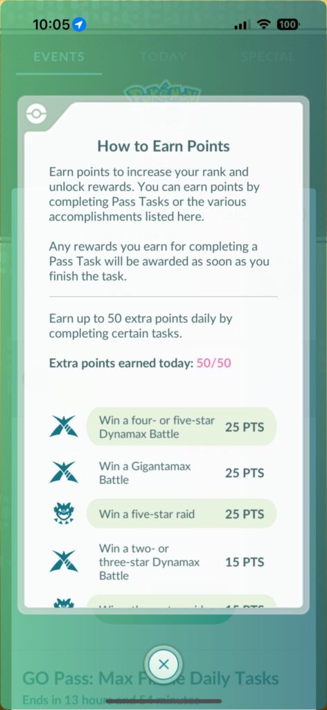 Extra Points count didn’t reset