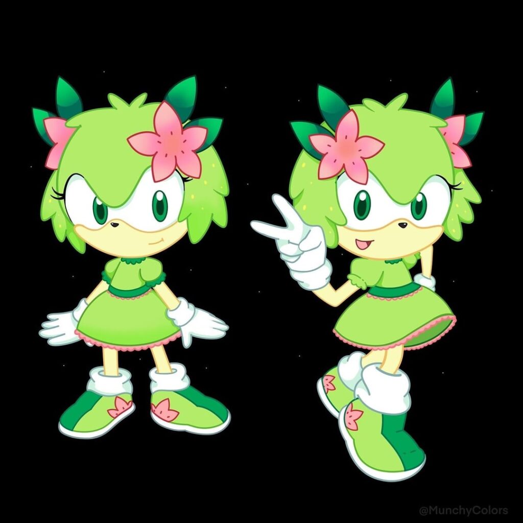 I turned into Shaymin into a Sonic Character ✨