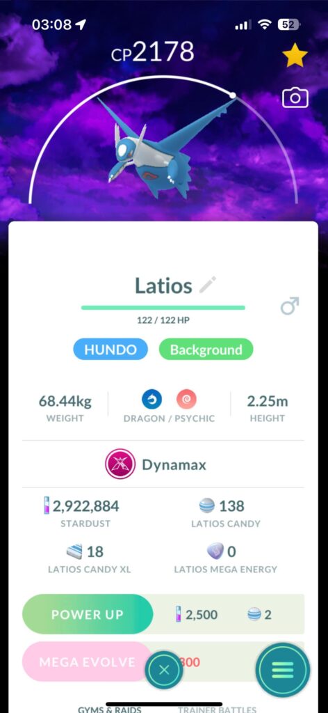 What’s the best way to use my 138 Latios candy? Power it up to 3500 cp or maybe use it on lvl 2 charged attack which is 130 candy?