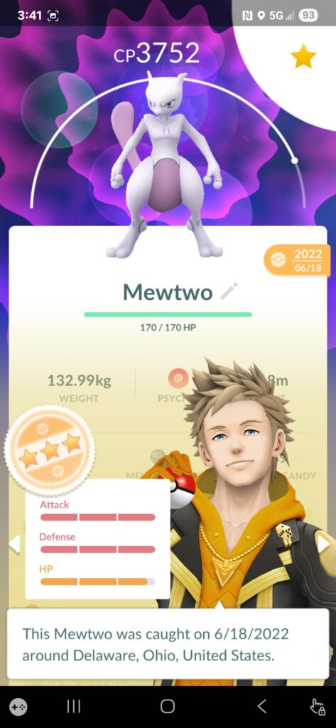 Do you think this worth it for a similar mewtwo for a lucky trade
