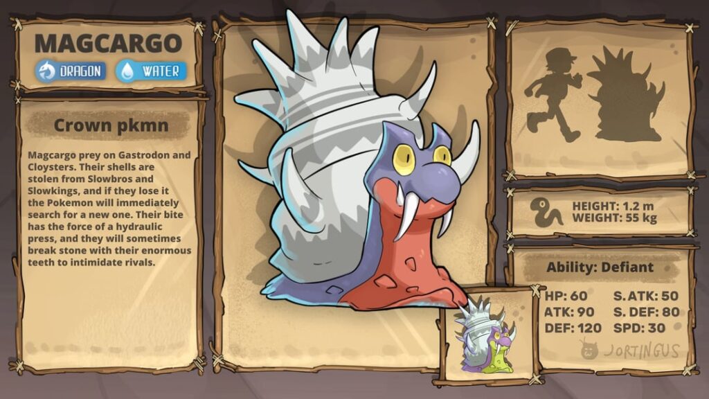Slugma and Magcargo regional forms!