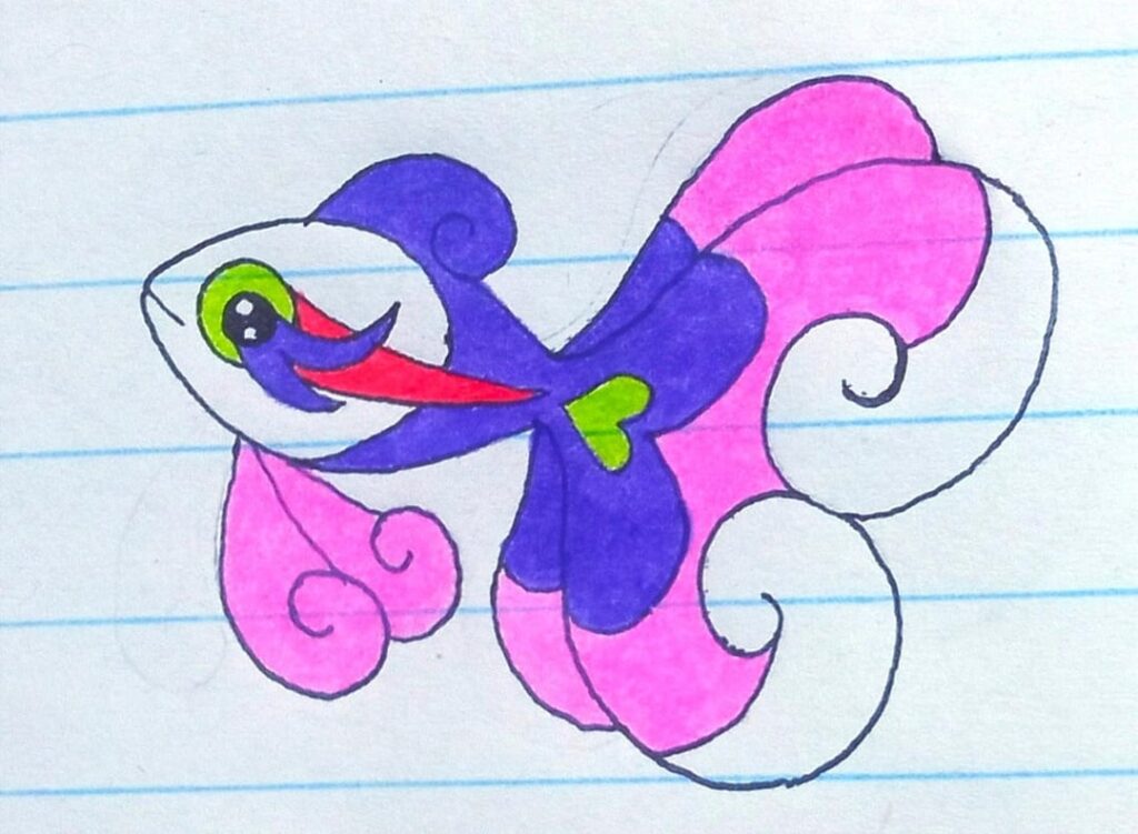 Finneon and Lumineon regional forms! [OC]