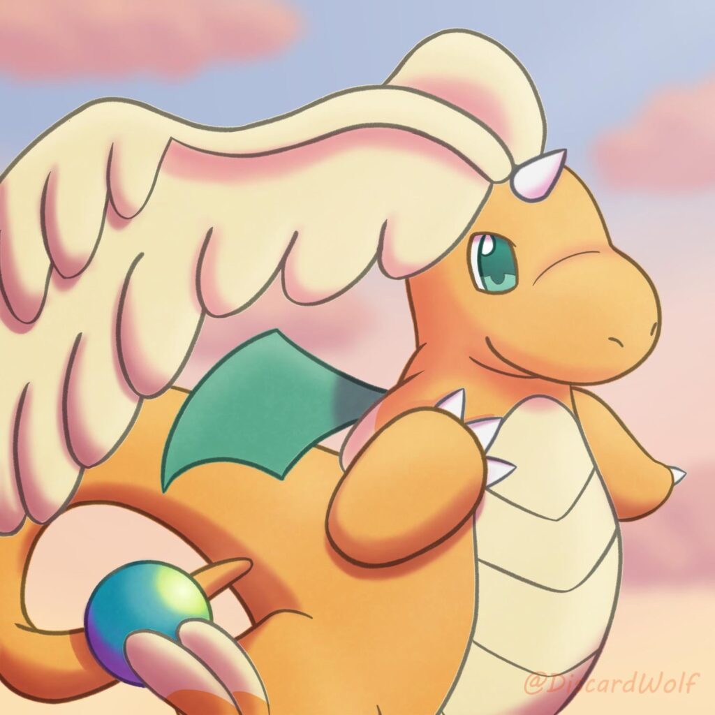 Mega Dragonite Fanart
