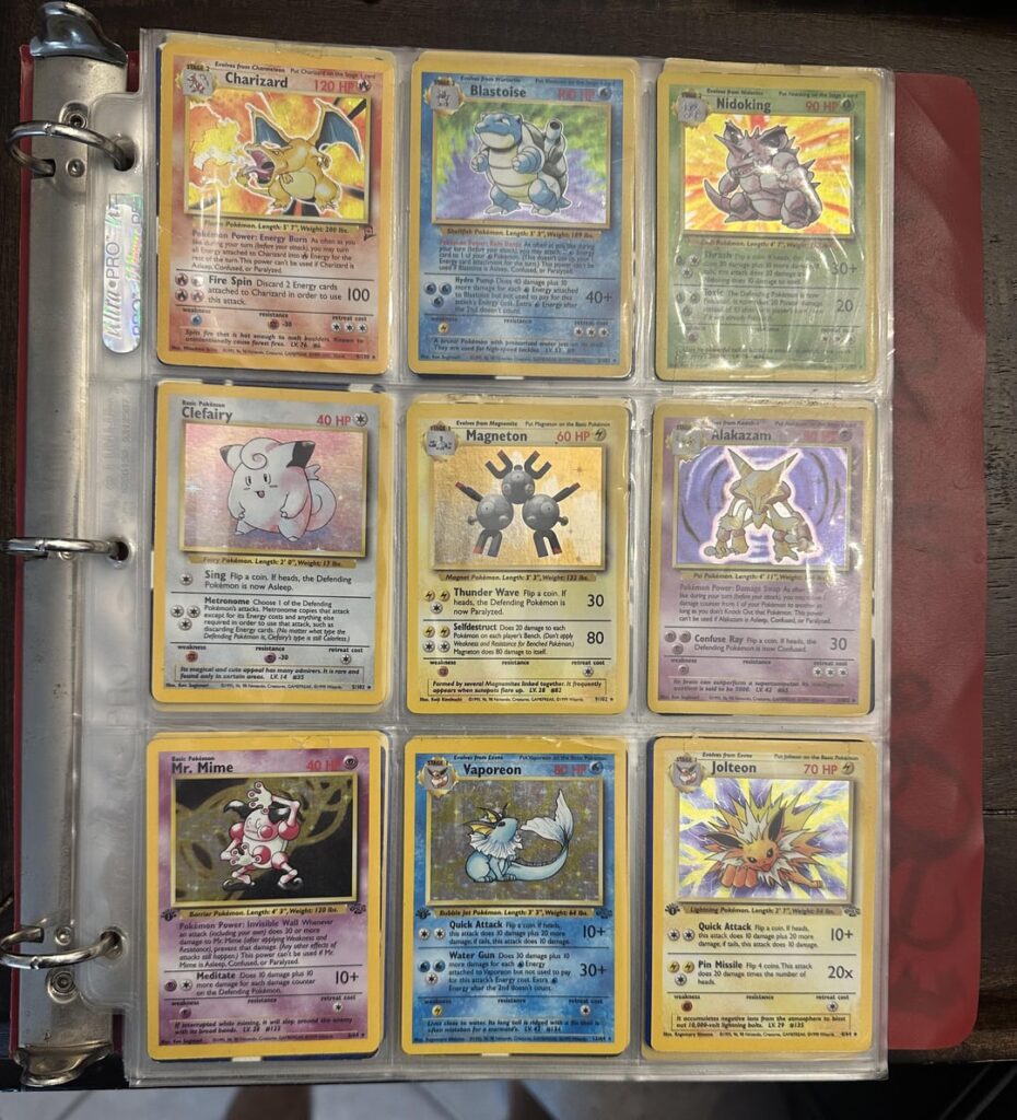 A few pics from my binder that I had since 98’