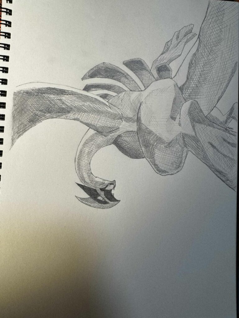 Lugia V Sketch