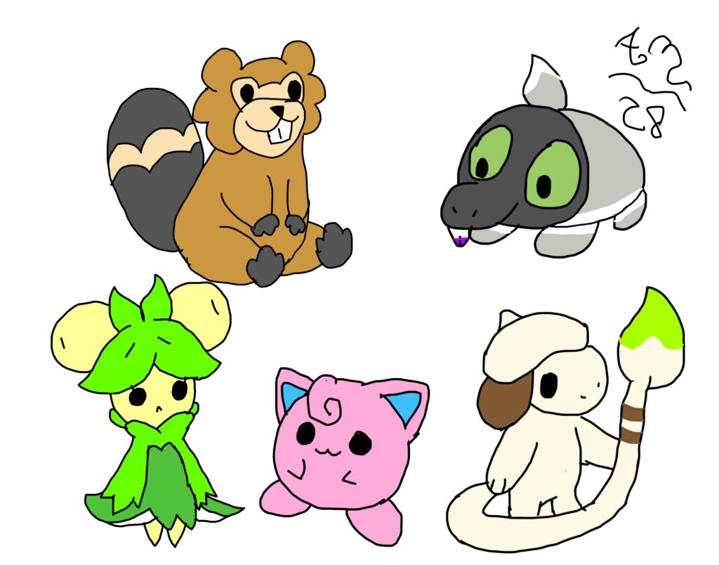 Normal (type) doodles