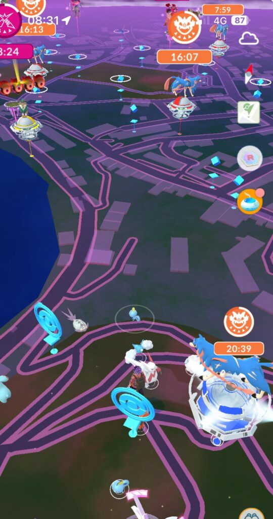 Raid event ruining gyms…