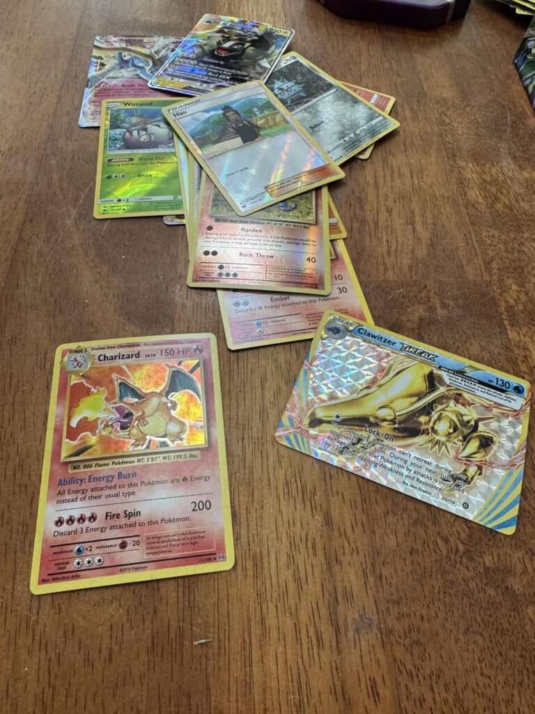 Brother almost threw this Charizard away lmao