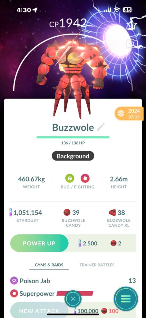 Buzzwole is glowing???