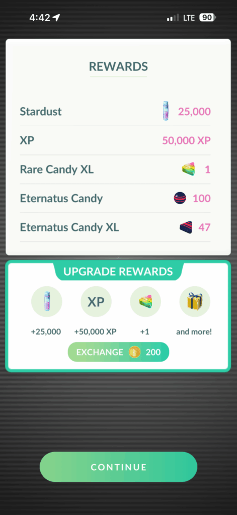 Eternatus Rewards