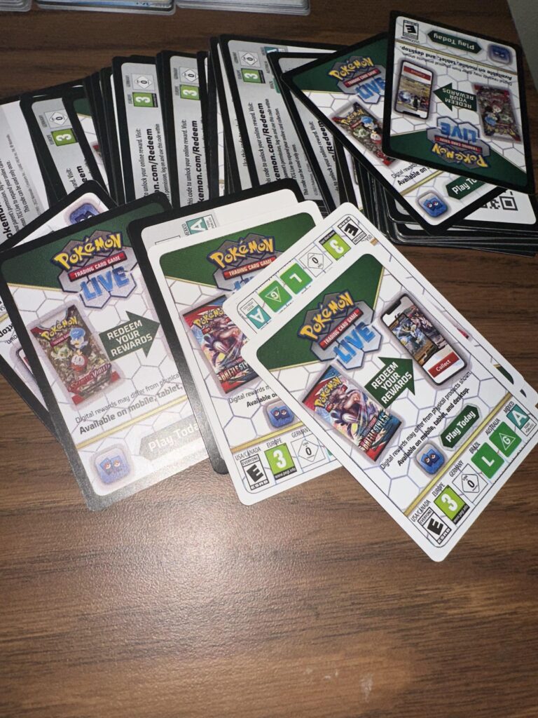 Have 105 code cards