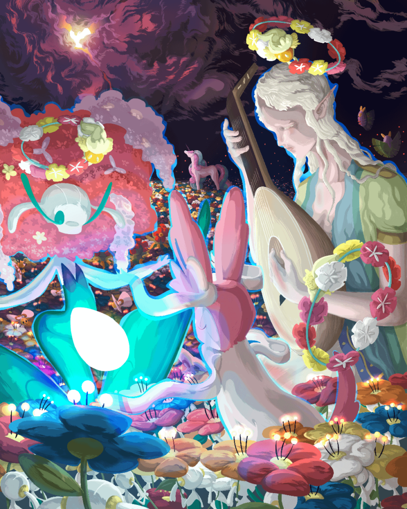 Moonlight birth (oc)