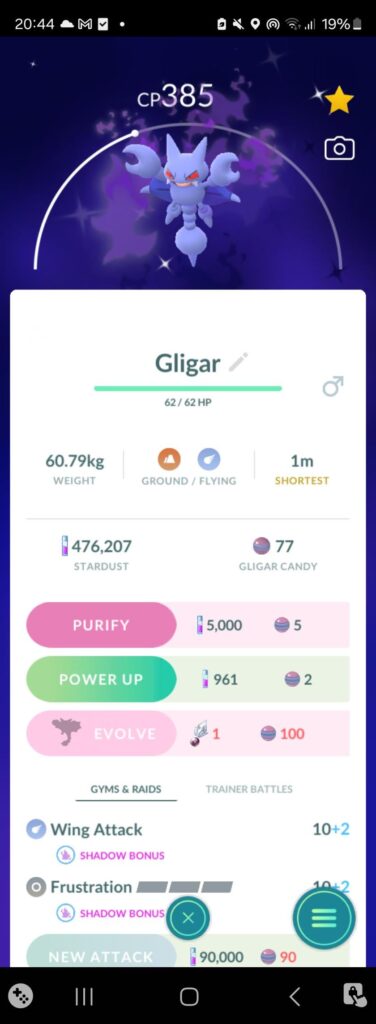 getting a shiny from the team rocket grunts.
