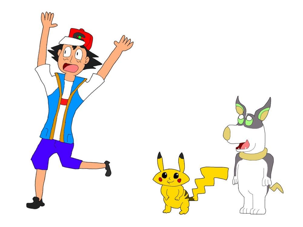 What happened to Pikachu and Yamper? [OC]