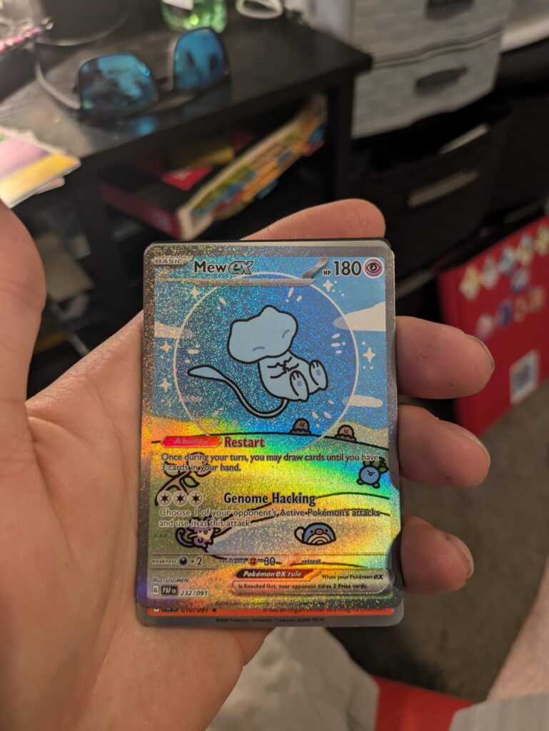 Only 2 packs into my 3 Paldean Fates booster bundles