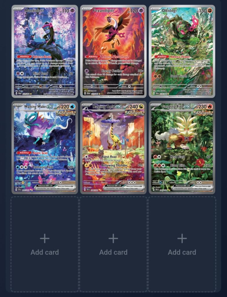Looking for cards to complete this binder page!