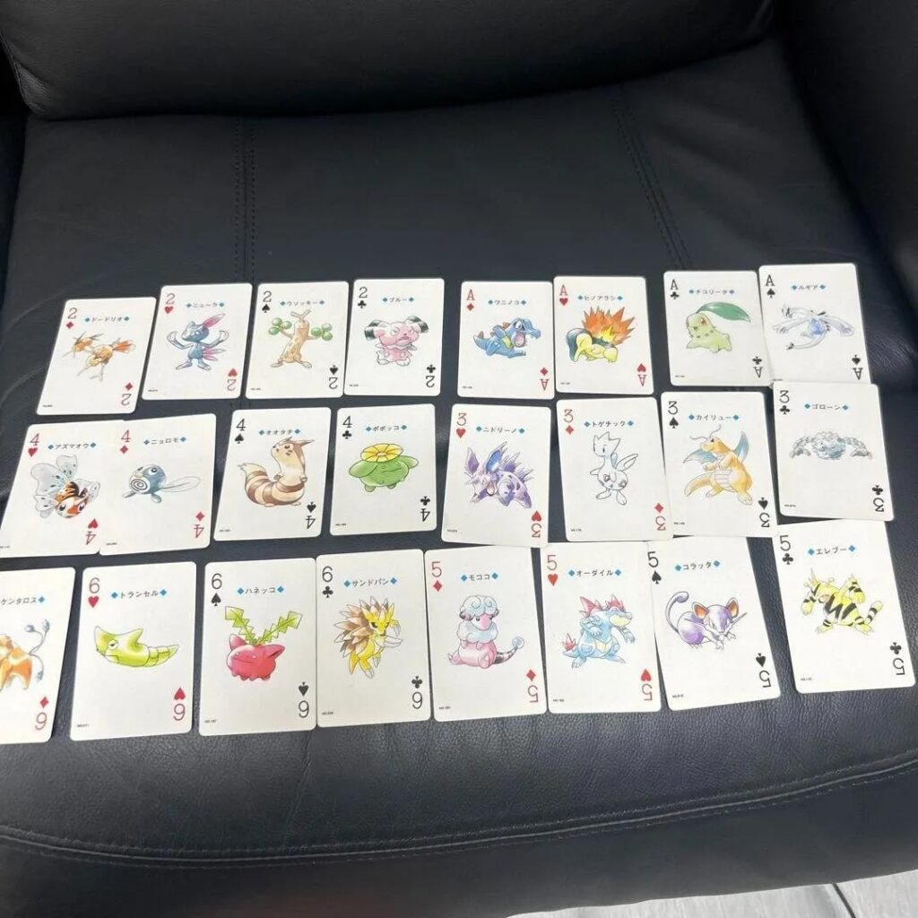 Pokémon Japanese "Poker" Cards