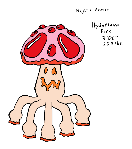 Bleeding Tooth Fungus Fakemon