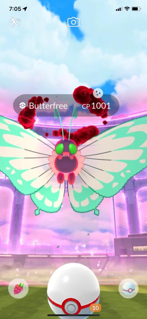 Shiny G-Max Butterfree.