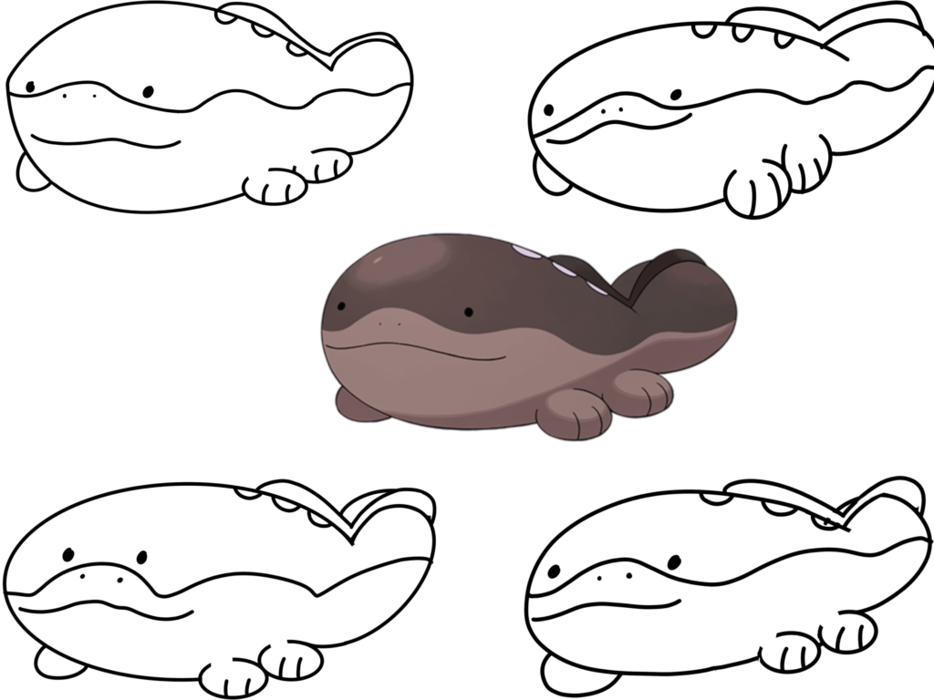 I’m Drawing Clodsire everyday day 1