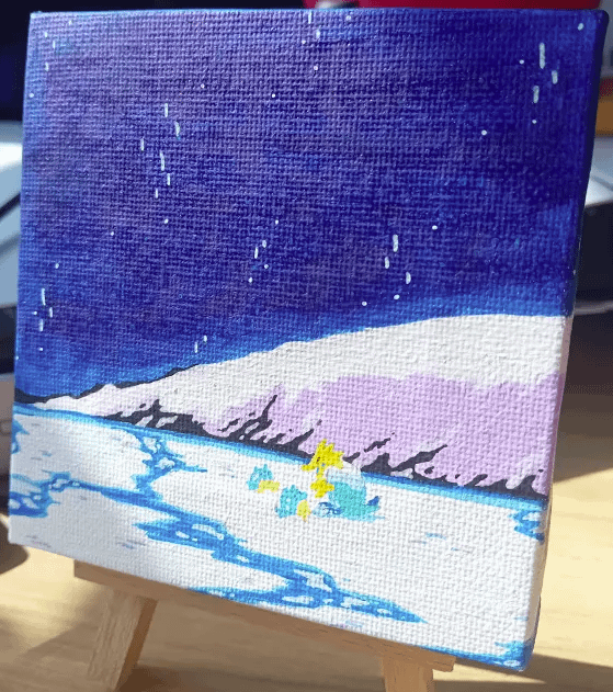 I did some icy boys enjoying the cold