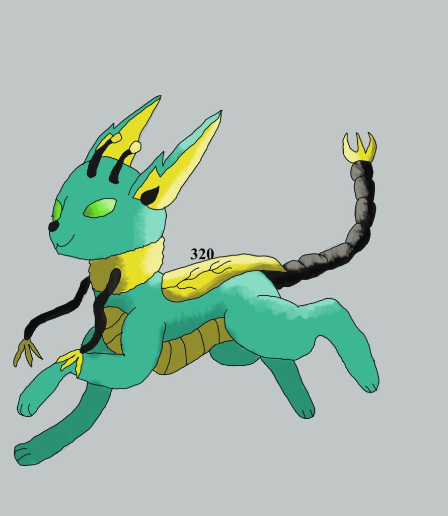 my next three made up dual type eevees
