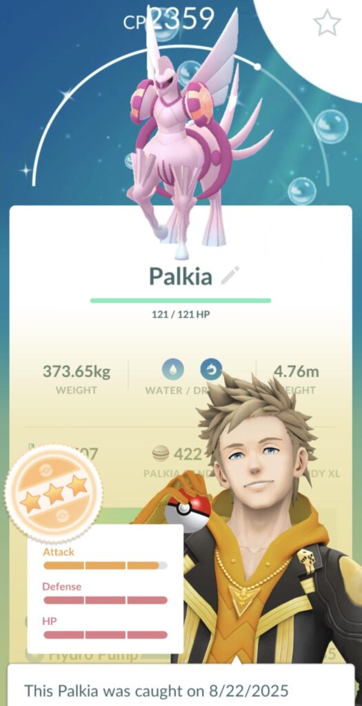 Great, a 98 shiny…without Spacial Rend. This wouldn’t even be an issue if we could Elite TM the stupid moves