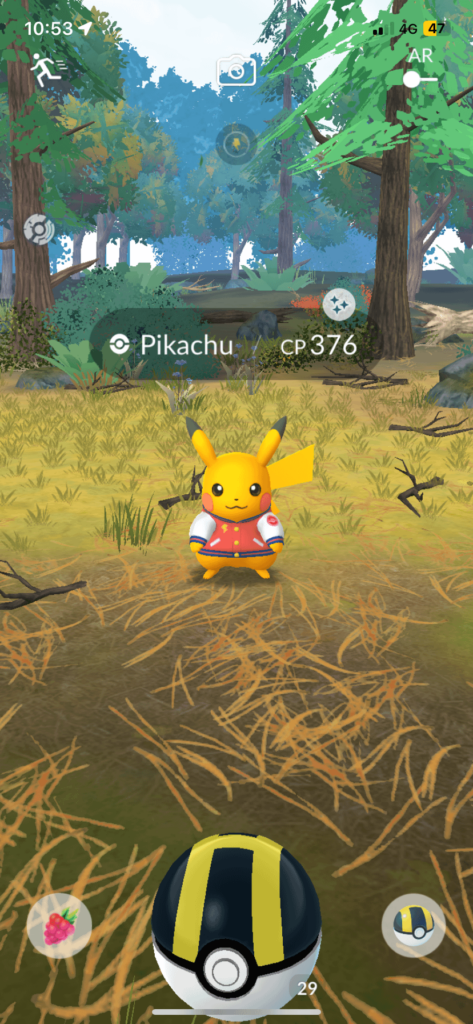 Shiny Varsity Shirt pikachu confirmation