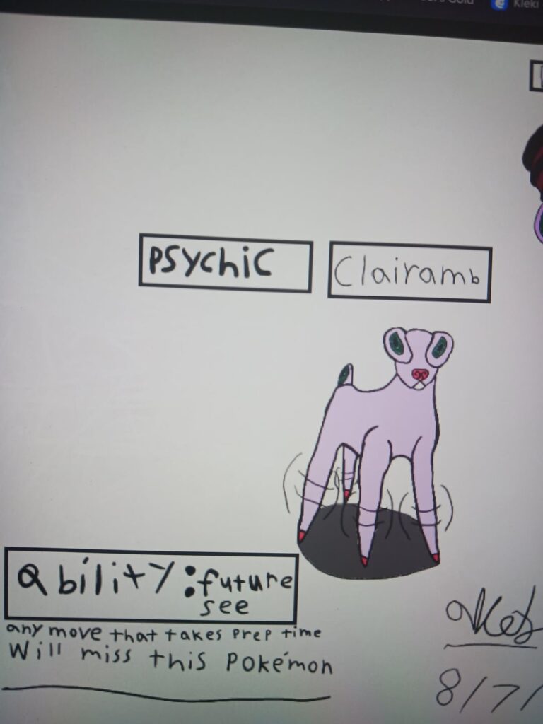 My computer just got fixed so I made the cutest fakemon ever, I did use a photo to get there basic shapes but I'm still proud and it took me so long