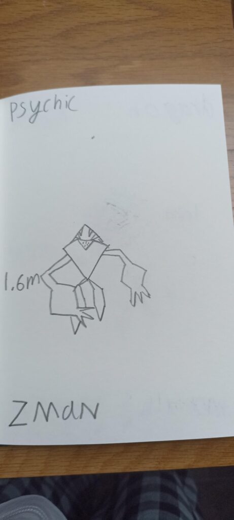 Ultra beast pre evos I made when I was about eleven or ten