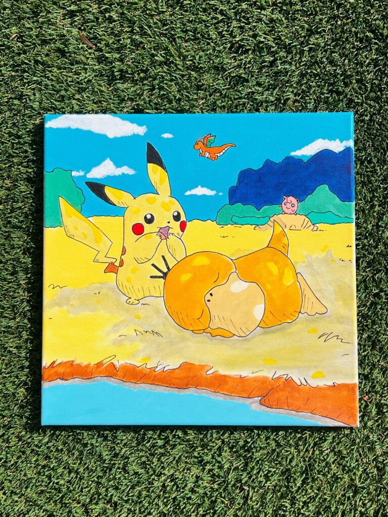 Should Pikachu wake him up?