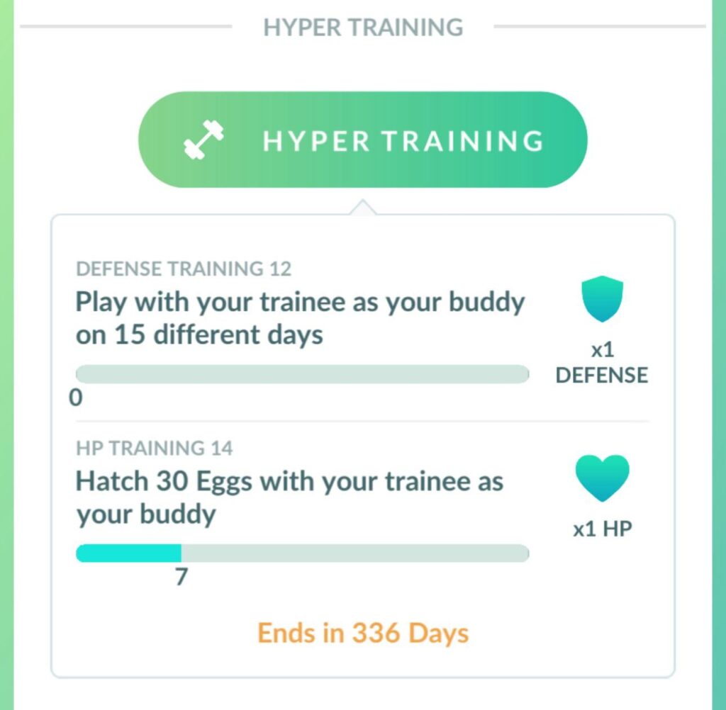 How do you make this training task go up?