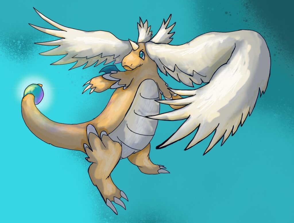 I actually like Mega Dragonite. Am I the only one? [OC]