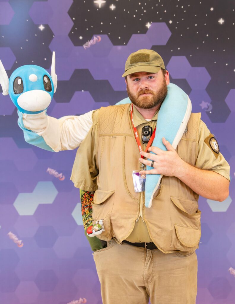 I finished my Dratini puppet!