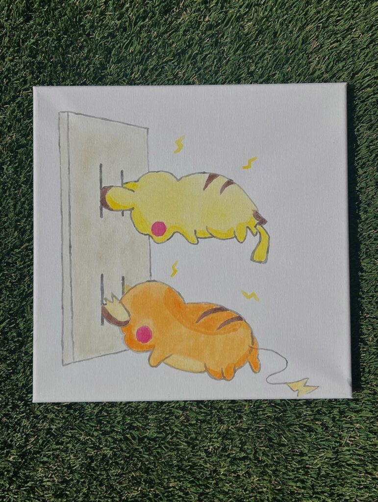 Recharging painting🔌⚡️(OC)